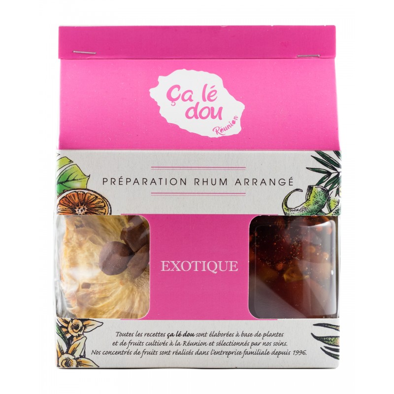 Mélange pour rhum arrangé - Coffret de 4 goûts variés