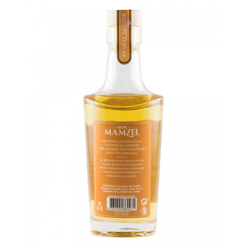 Rhum Arrangé Mamzel Ananas Passion 20cl