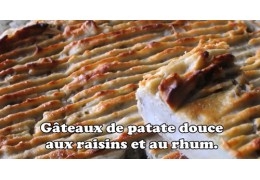 Recette gâteau de patate douce au rhum de la Réunion