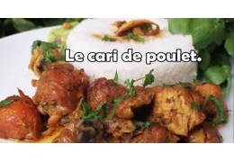 LE CARI DE POULET-LA RECETTE de l'île de La Réunion