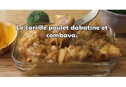 Recette du cari de poulet dakatine et combava